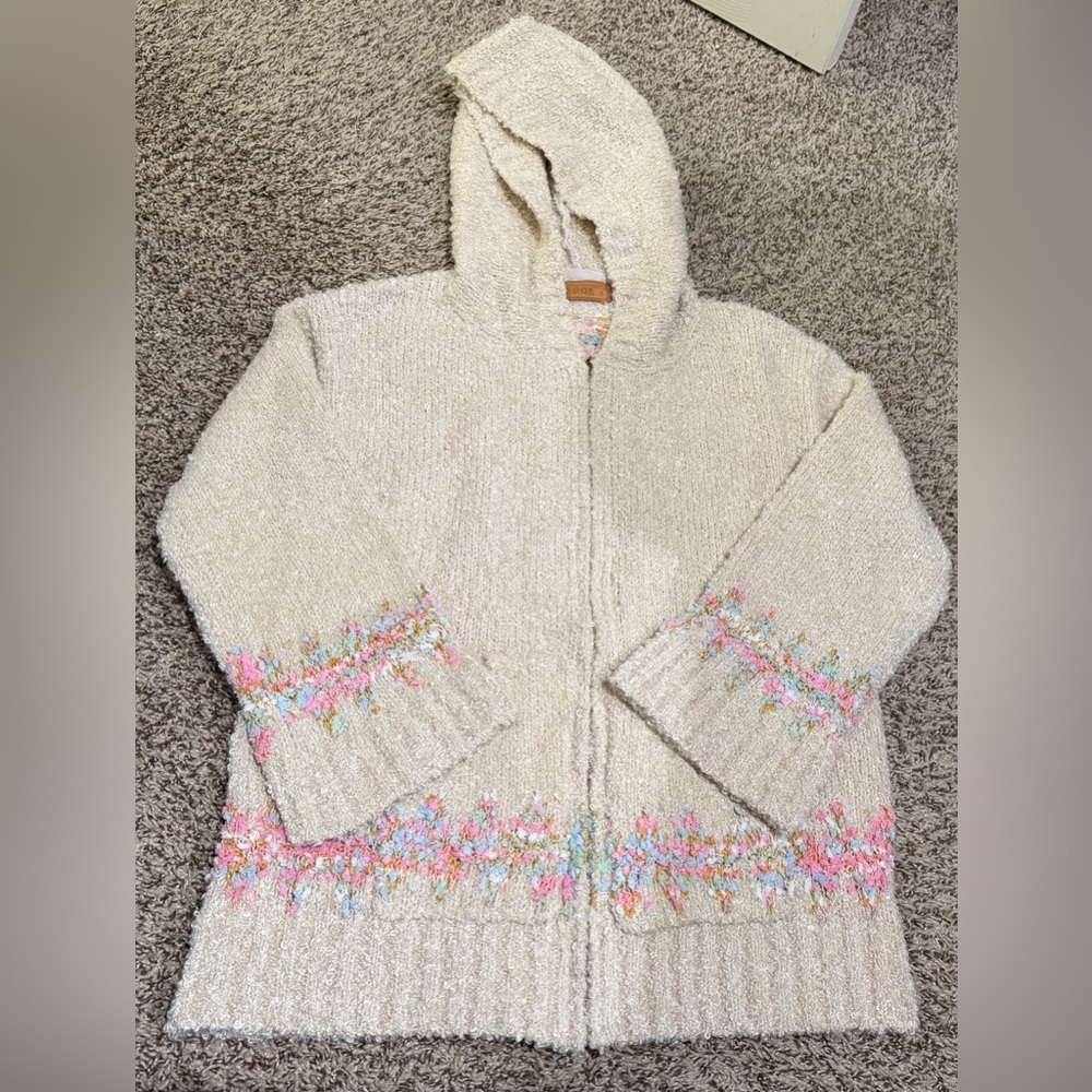 NWOT Zip Hoodie Sweater size small